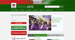 Desktop Screenshot of onkormanyzat2012.rmdsz.ro