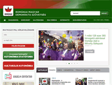 Tablet Screenshot of onkormanyzat2012.rmdsz.ro